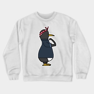 pittsbird - rosie the riveter Crewneck Sweatshirt